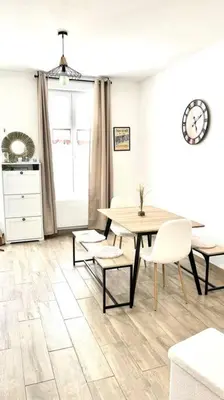 Plan de l'établissement L'échappée MERs- Maison 3 chambres au Centre 500m de la plage