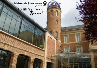 Plan de l'établissement L Amiens Haussmann-Gare-Hortillonnages-Centre-ville-WIFI