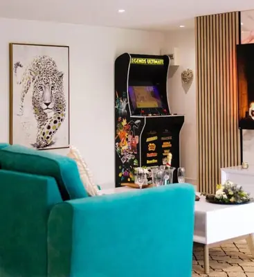 Coin salon dans l'établissement Casa Relax spa