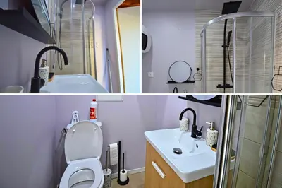 Salle de bains dans l'établissement STNAHOME 60110 Perle d'Amblainville