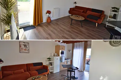 Coin salon dans l'établissement STNAHOME 60110 Perle d'Amblainville