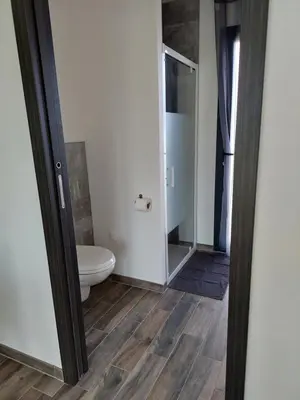 Salle de bains dans l'établissement Studio à la campagne, 5 minutes de l'autoroute