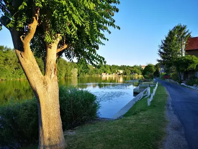 Paysage naturel près de la maison de vacances