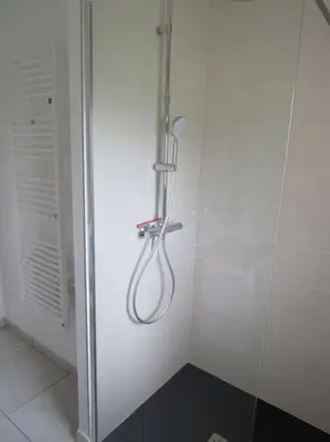 Salle de bains dans l'établissement La Pellegrine