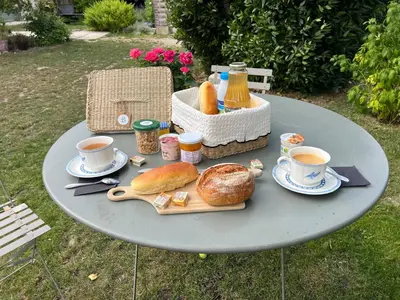 Nourriture dans la maison de vacances ou à proximité