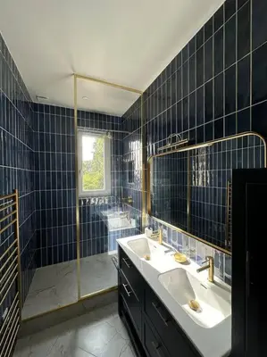 Salle de bains dans l'établissement Luxueuse maison Hypercentre Dieppe