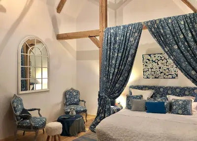 Un ou plusieurs lits dans un hébergement de l'établissement Chateau de Vauchelles