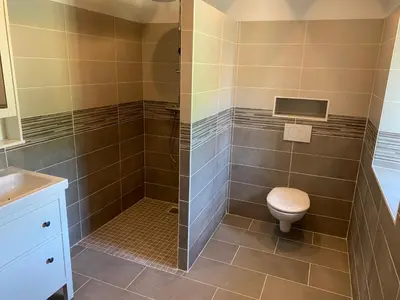 Salle de bains dans l'établissement Gite tout confort - Vexin - Val d'Oise
