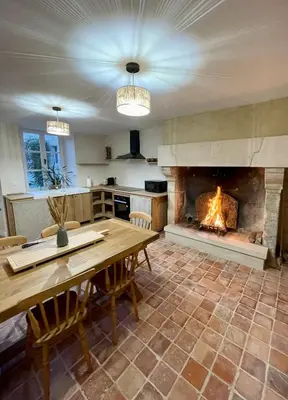 Plan de l'établissement Gîte du fournil « Chez Nicole »