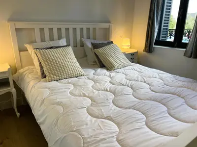 Un ou plusieurs lits dans un hébergement de l'établissement Villa Saint Jacques , Duplex Les Galets