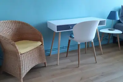 Coin salon dans l'établissement Chez Magali