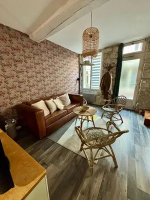 Coin salon dans l'établissement Mise en Seine