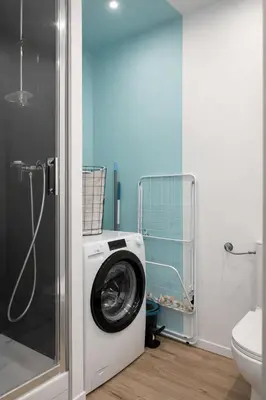 Salle de bains dans l'établissement Appartement - 1 chambre - Proche Zénith & Centre