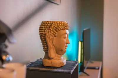 Télévision ou salle de divertissement dans l'établissement La Villa Relax SPA Luxe