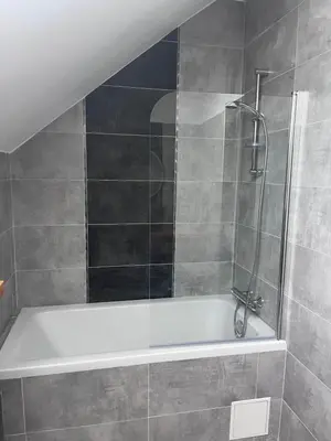 Salle de bains dans l'établissement Appartement Amiens-Camon