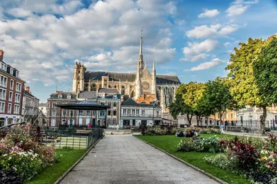 Jardin de l'établissement Bienvenue au parc St Pierre