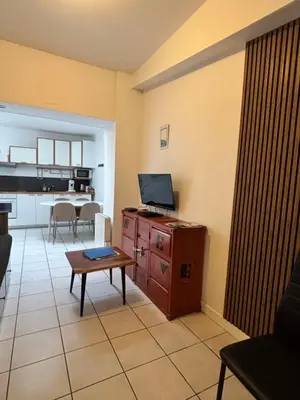 Télévision ou salle de divertissement dans l'établissement Bienvenue au parc St Pierre