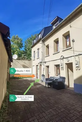 Quartier de l'appartement ou autre quartier proche