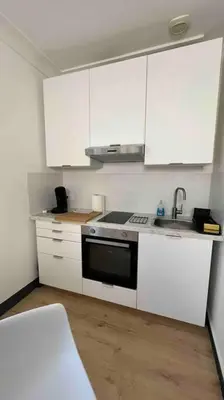 Cuisine ou kitchenette dans l'établissement Entre Baie de Somme et Falaises