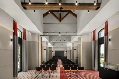 Espace de conférence ou salle de réunion dans l'établissement Hyatt Place Rouen