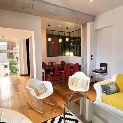 Appartement Design Rouen-gare avec parking privé