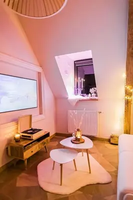 Plan de l'établissement La Mezzanine de l'Etoile suite avec jacuzzi privé
