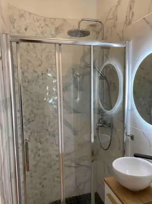 Salle de bains dans l'établissement Studio N1 plein centre ville