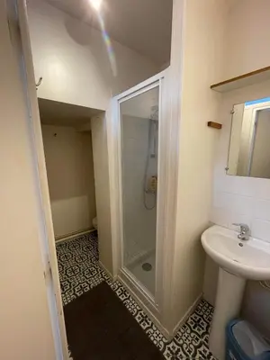 Salle de bains dans l'établissement Joli petit F1 plein centre ville