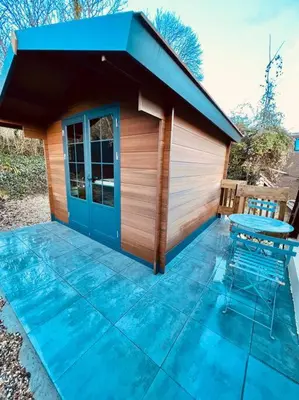 Bâtiment de la maison de vacances