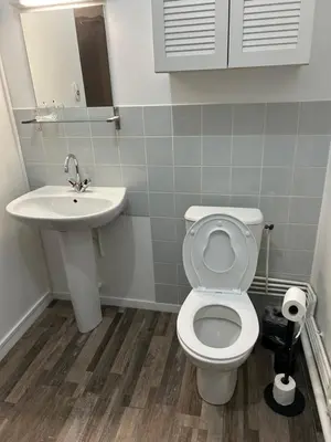 Salle de bains dans l'établissement Appartement bord de seine