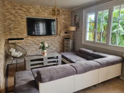 Un ou plusieurs lits dans un hébergement de l'établissement A la maison du bonheur