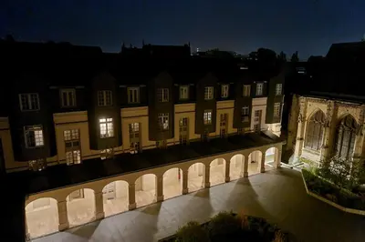 Plan de l'établissement Le Duplex - Parking - Vue Clochers - Tennis