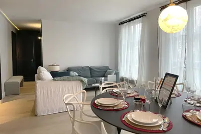 Coin salon dans l'établissement Le 39 Élégance - Prox Gare et Ville