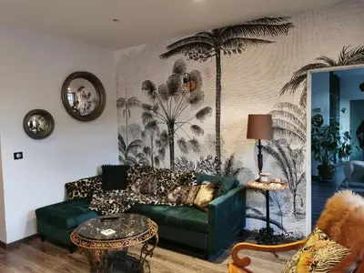 Coin salon dans l'établissement Le relais du bord de seine