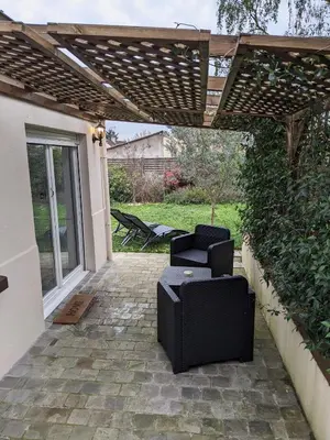 Jardin de l'établissement Un bol d'air frais près de Paris