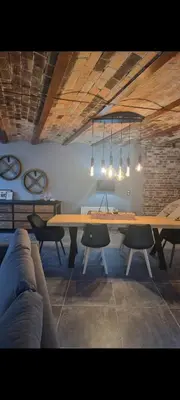 Coin salon dans l'établissement Échappée belle en baie de Somme