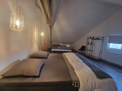 Un ou plusieurs lits dans un hébergement de l'établissement Échappée belle en baie de Somme