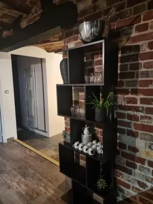 Cuisine ou kitchenette dans l'établissement Échappée belle en baie de Somme