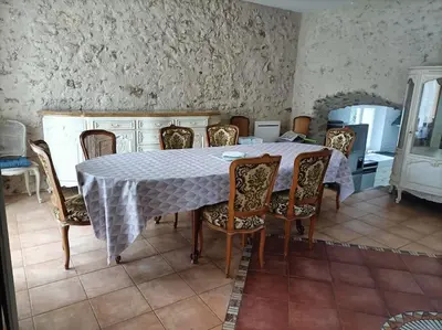 Plan de l'établissement Belle maison du 18e siècle