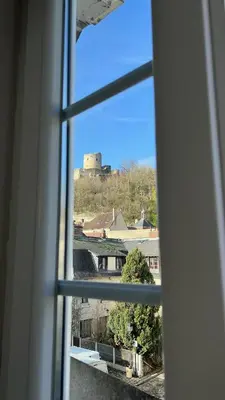 Balcon ou terrasse dans l'établissement The Brick House - Appartement Monet