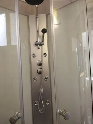 Salle de bains dans l'établissement Le Studio de la Seine
