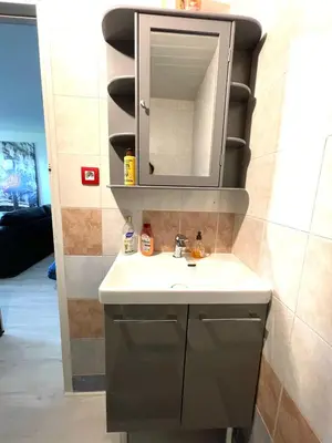 Plan de l'établissement Studio cosy indépendant avec Jardin à Osny proche Cergy pontoise
