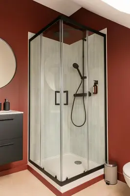 Salle de bains dans l'établissement Chambre privée 