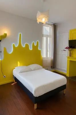 Un ou plusieurs lits dans un hébergement de l'établissement Chambre privée 