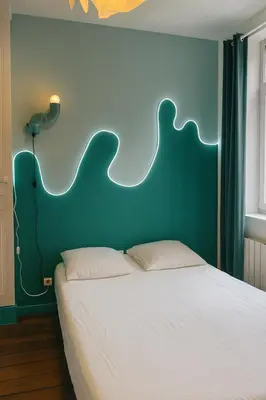 Un ou plusieurs lits dans un hébergement de l'établissement Chambre privée 