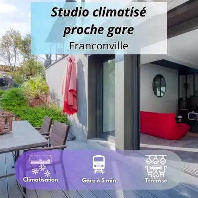 Studio de 40m2 avec terrasse privée