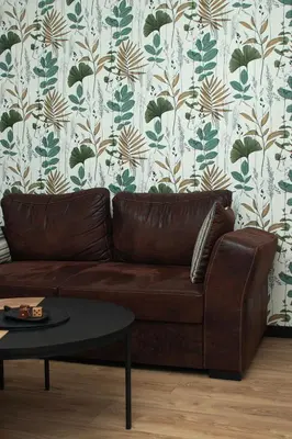 Coin salon dans l'établissement Gite des Etangs