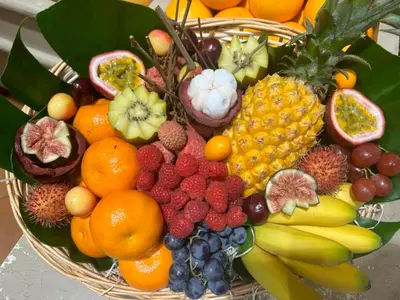 Nourriture dans la maison de vacances ou à proximité