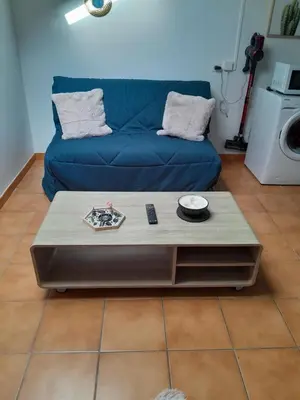 Coin salon dans l'établissement appartement city 2 d'Amiens