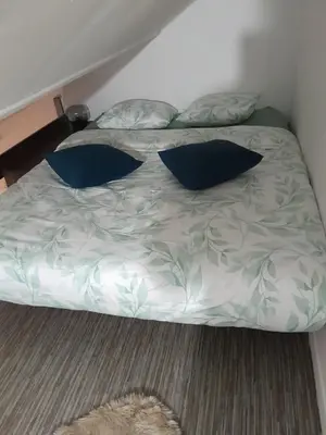 Un ou plusieurs lits dans un hébergement de l'établissement appartement city 2 d'Amiens